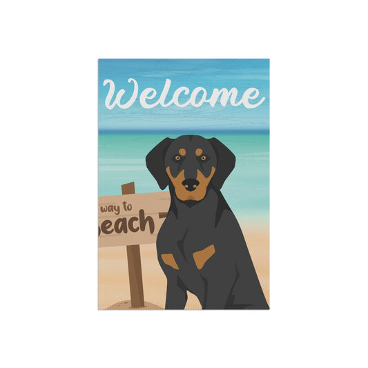 Transylvanian Hound Dog Garden Flag