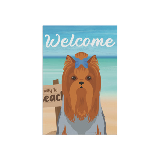 Yorkshire Terrier Dog Garden Flag
