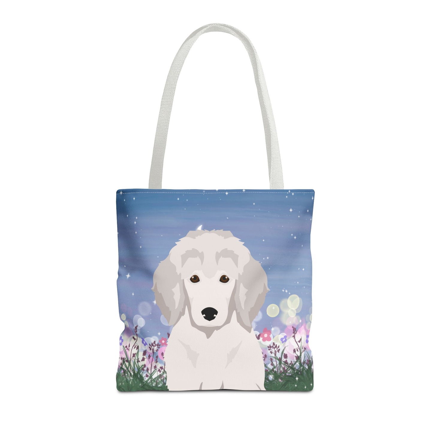 Poodle Dog Tote Bag 16x16