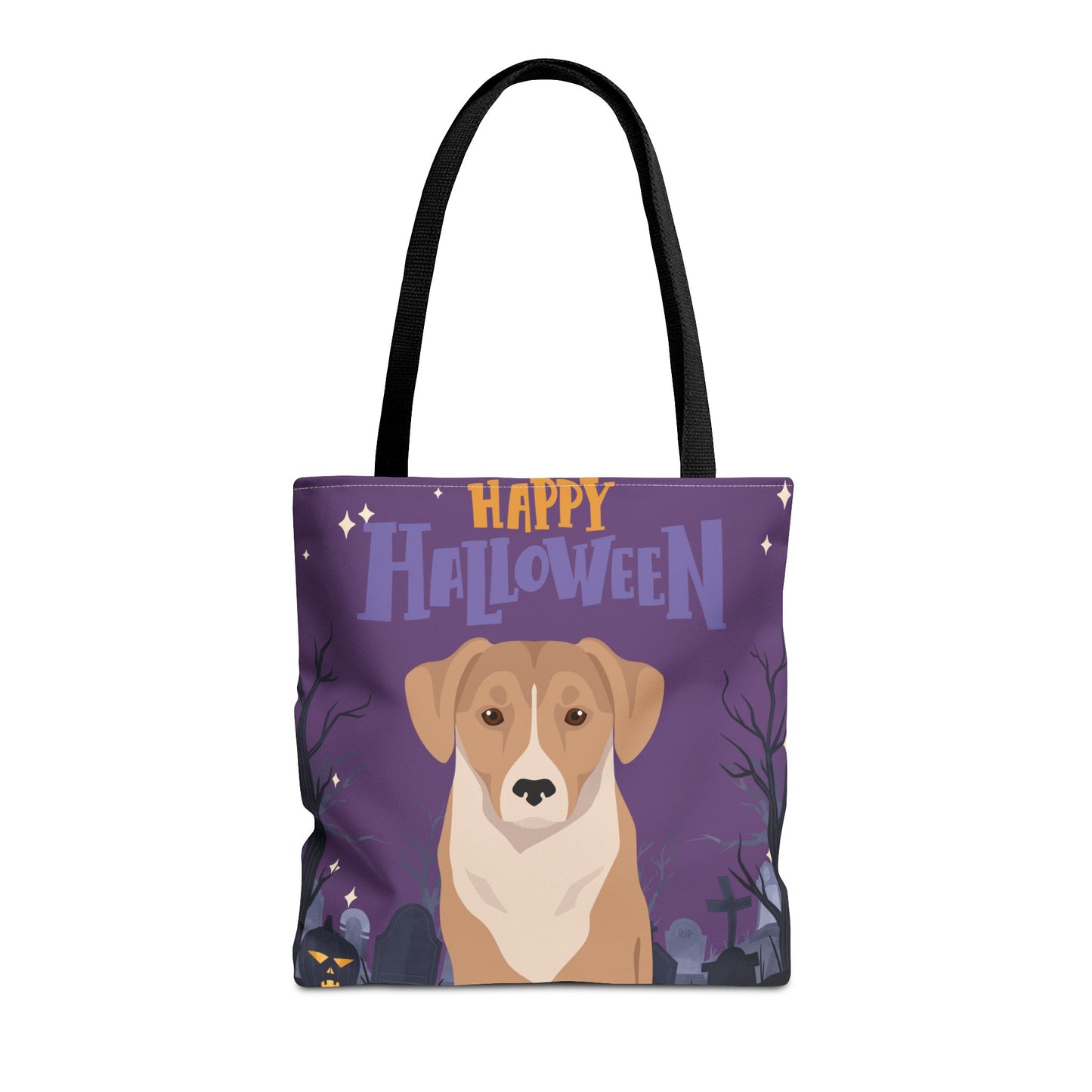 Austrian Pinscher Dog Happy Halloween Tote Bag 16x16