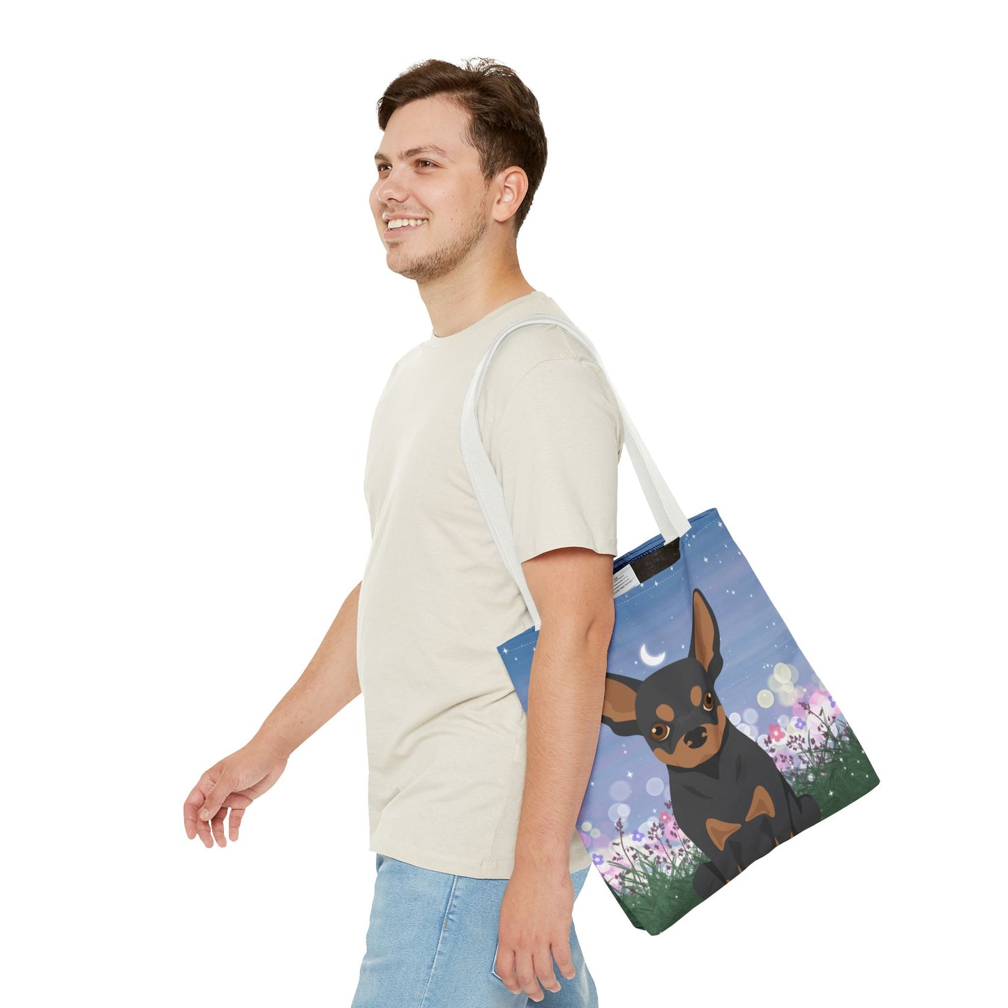 Chihuahua Dog Tote Bag 16x16