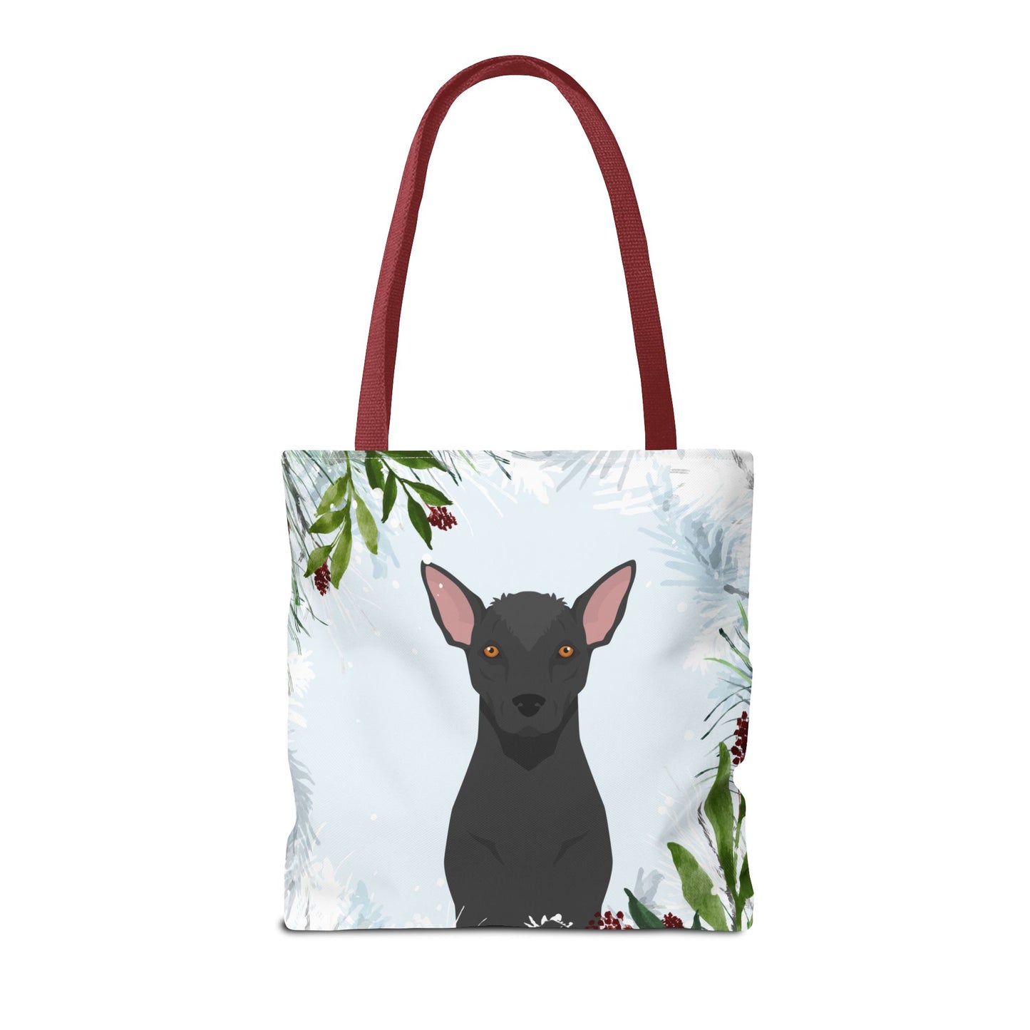 Xoloitzcuintli Dog Christmas Holiday Tote Bag 16x16