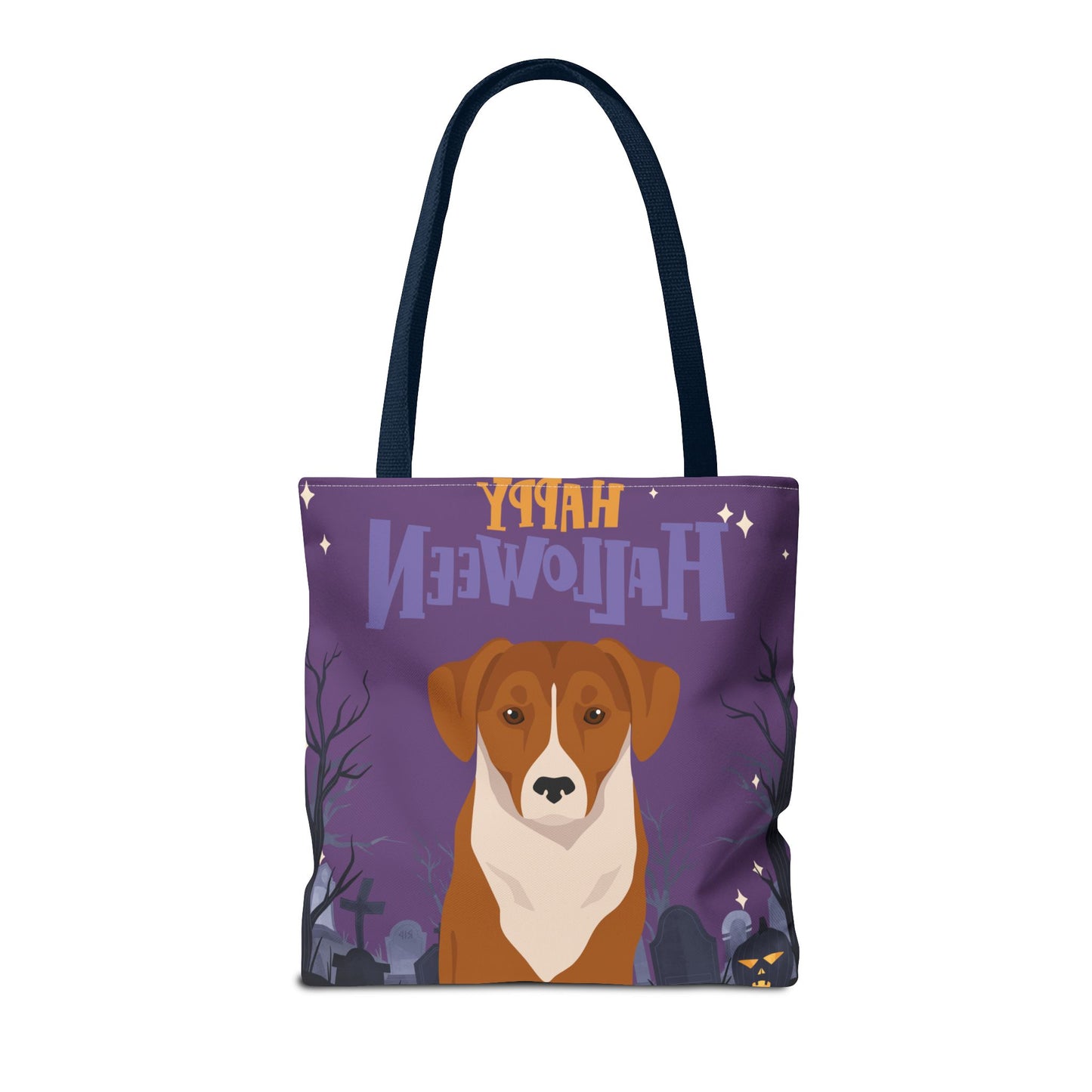 Austrian Pinscher Dog Happy Halloween Tote Bag 16x16
