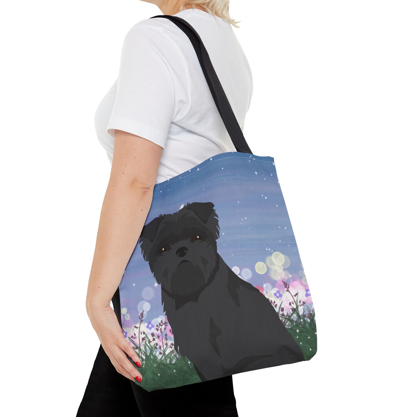 Affenpinscher Dog Tote Bag 16x16
