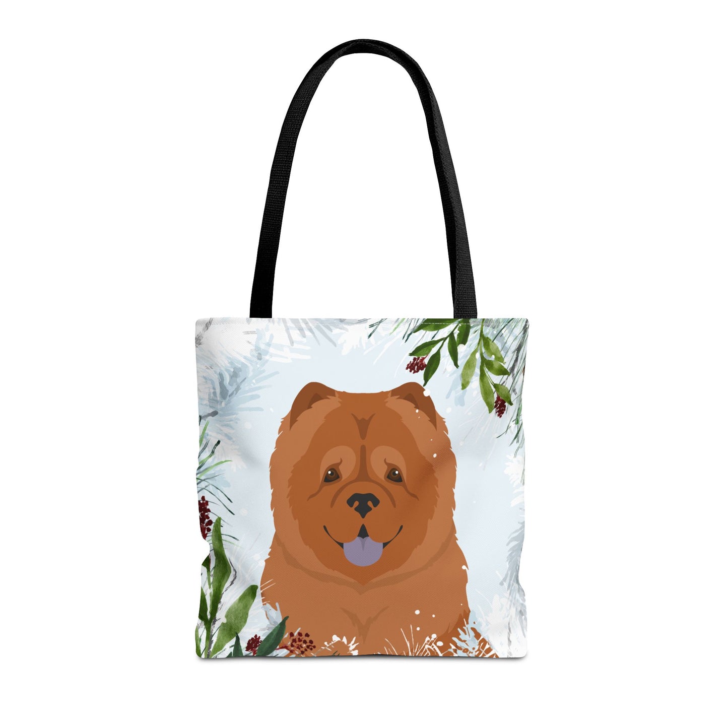 Chow Chow Dog Christmas Holiday Tote Bag 16x16