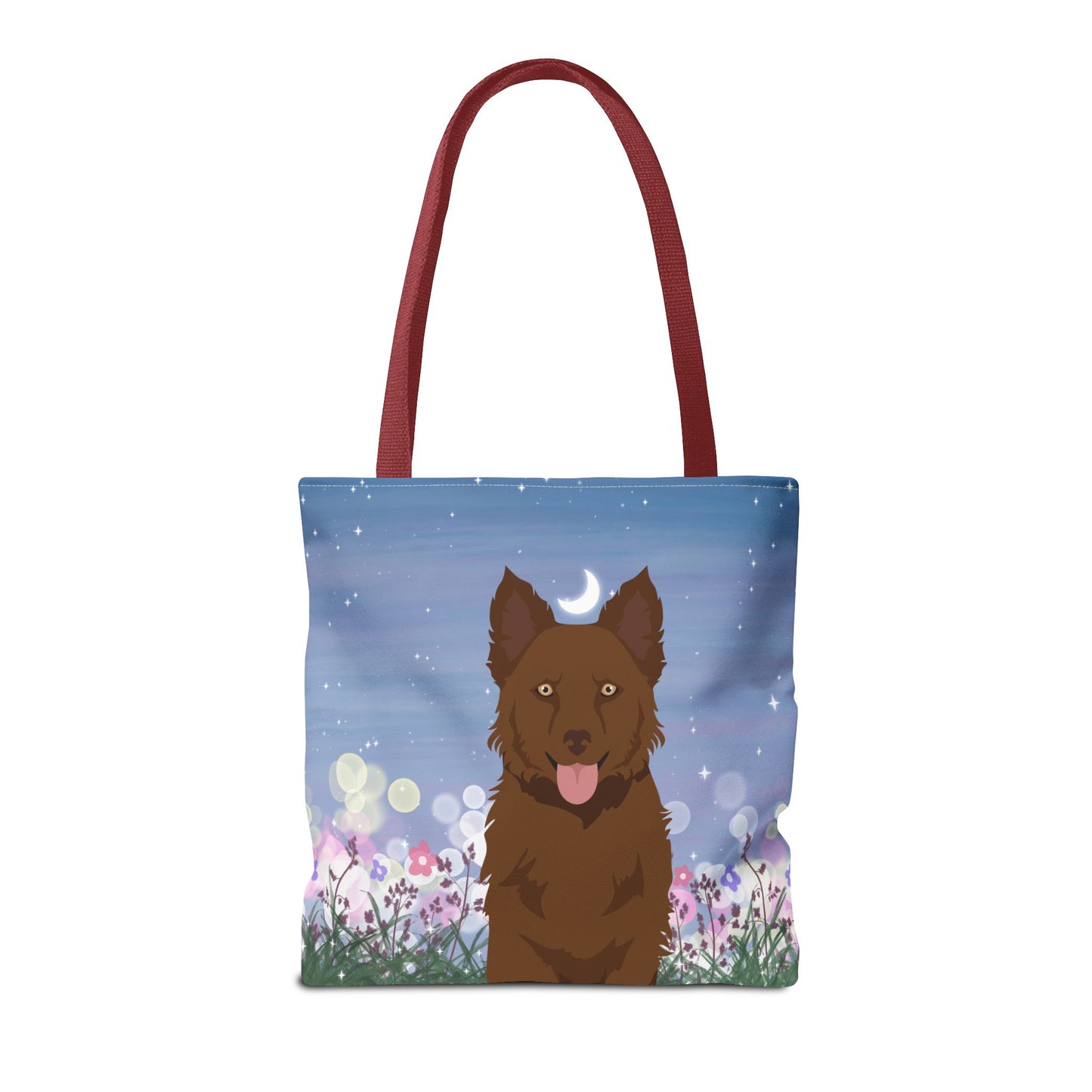 Mudi Dog Tote Bag 16x16