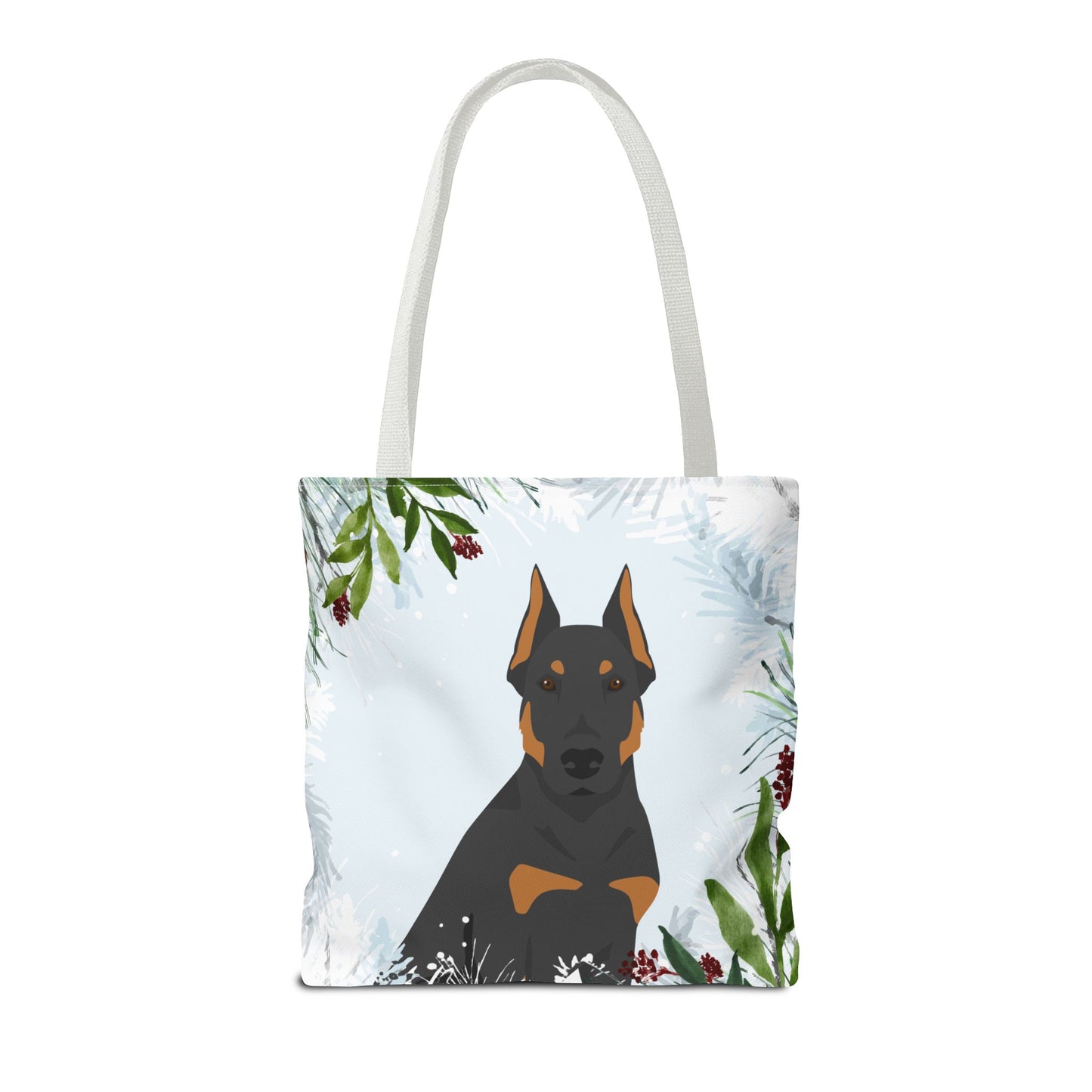 Beauceron Dog Christmas Holiday Tote Bag 16x16