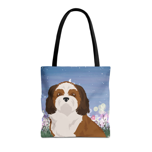 Shih Tzu Dog Tote Bag 16x16