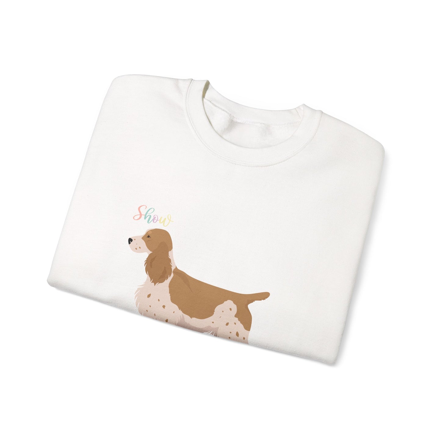 English Cocker Spaniel Dog Unisex Heavy Blend Crewneck Sweatshirt