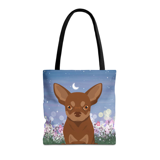 Chihuahua Dog Tote Bag 16x16