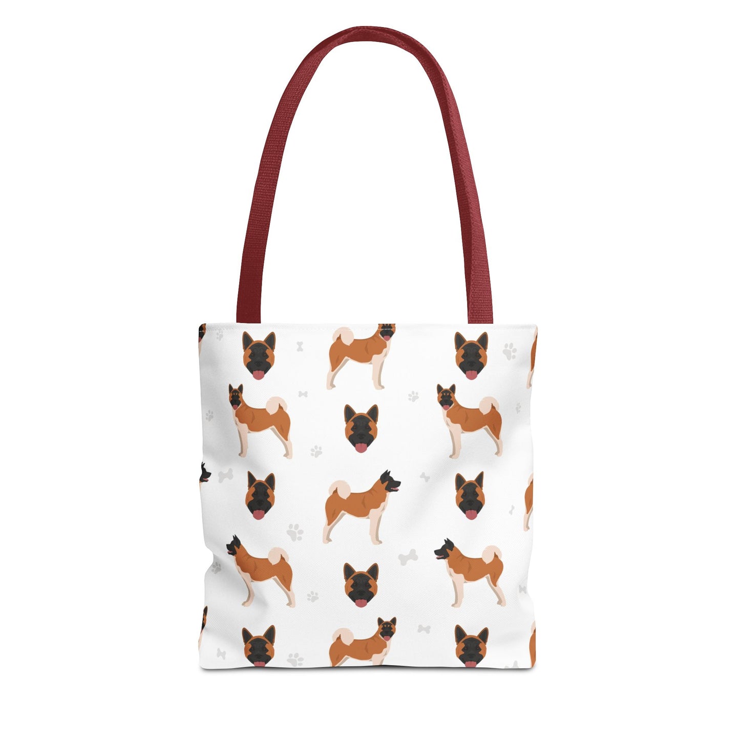 American Akita Dog Tote Bag, Akita Dog Mom Gift