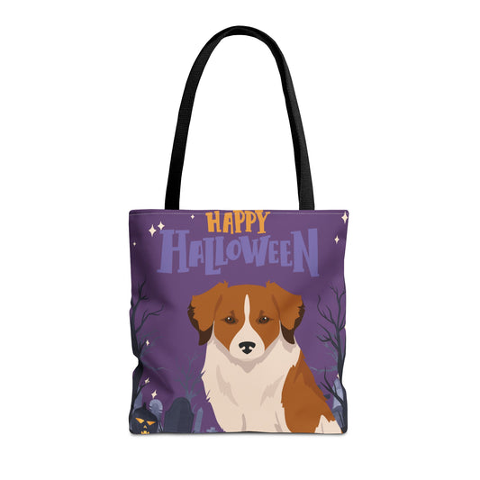 Kromfohrlander Dog Happy Halloween Tote Bag 16x16