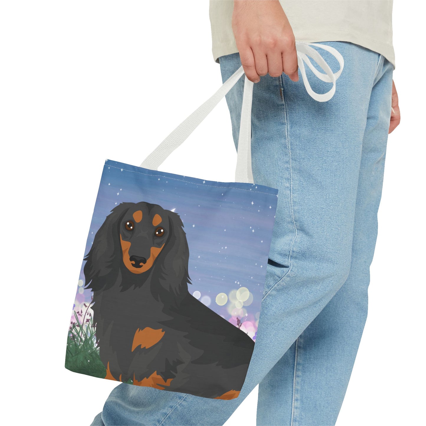 Dachshund Dog Tote Bag 13x13