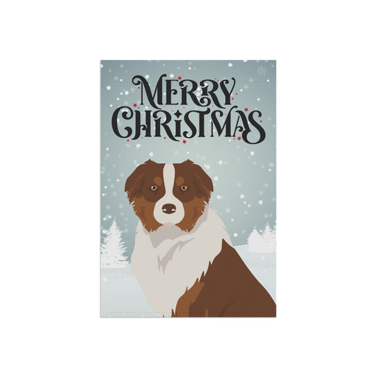 Australian Shepherd Dog Garden Flag