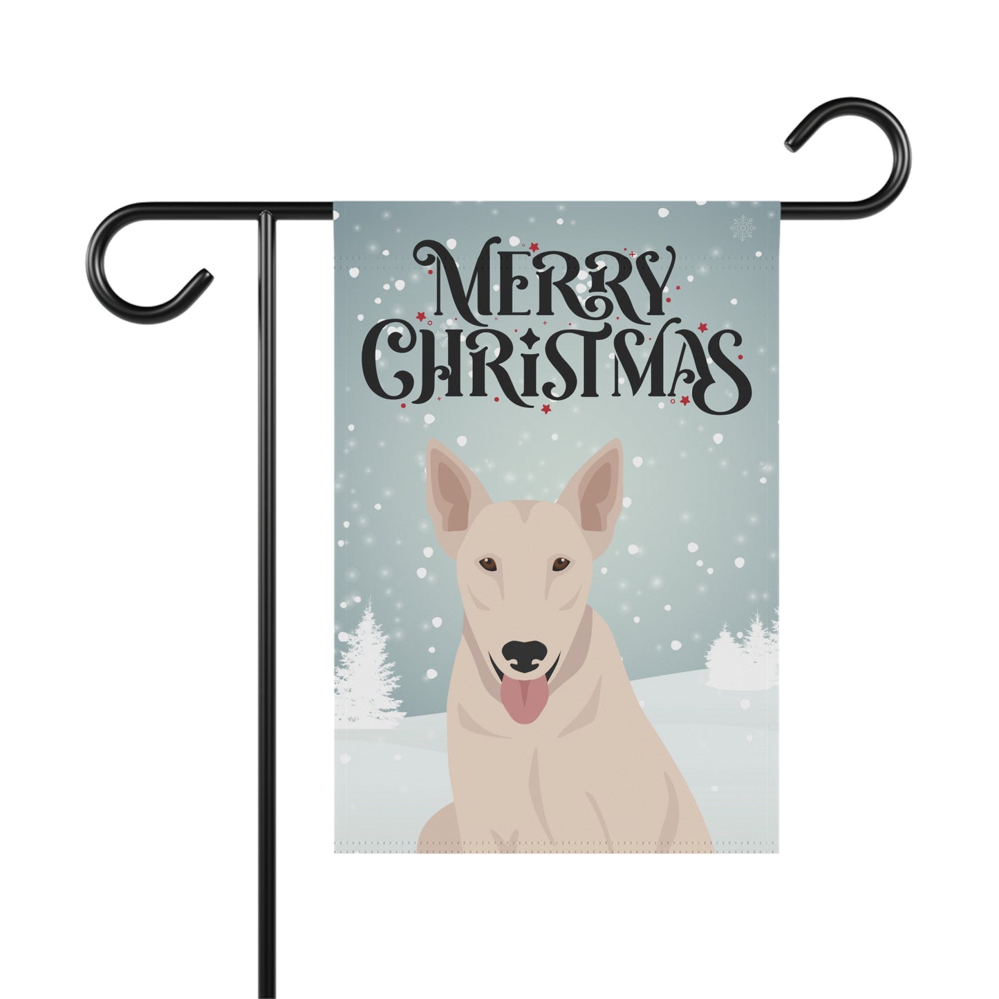 Bull Terrier Dog Garden Flag