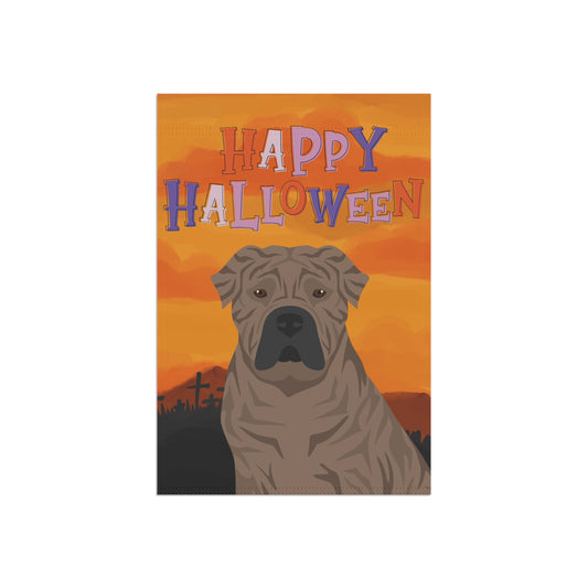 Presa Canario Dog Halloween Garden Flag