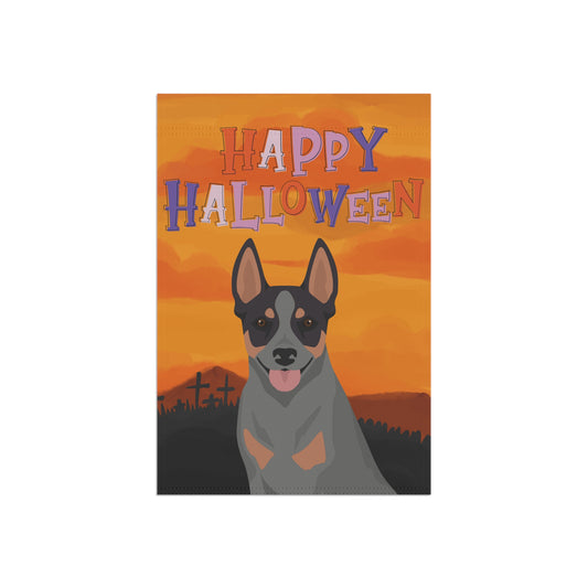 Australian Stumpy Tail Cattle Dog Dog Halloween Garden Flag