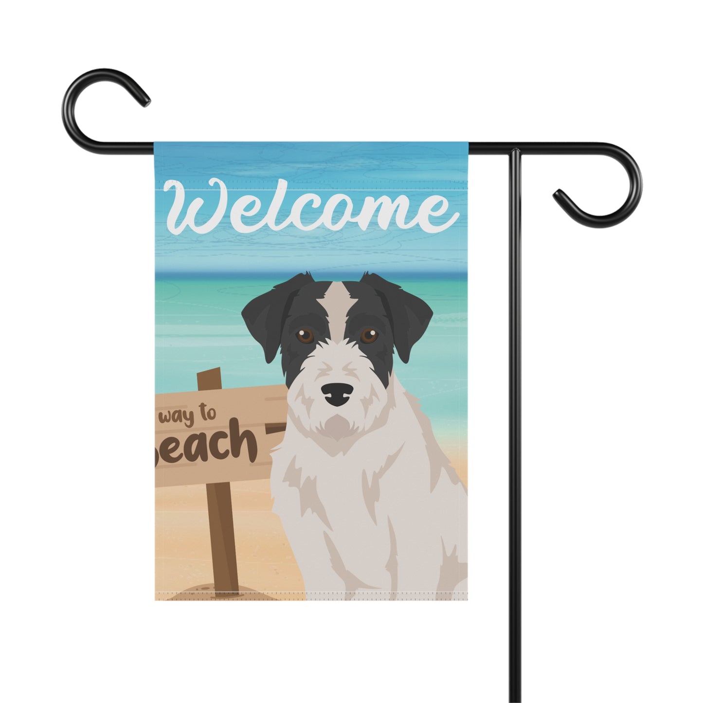 Jack Russell Terrier Dog Garden Flag