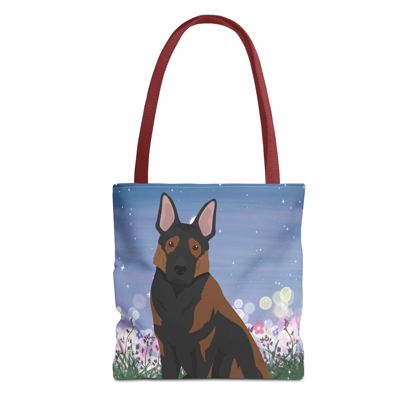 German Shepherd Dog Tote Bag 13x13