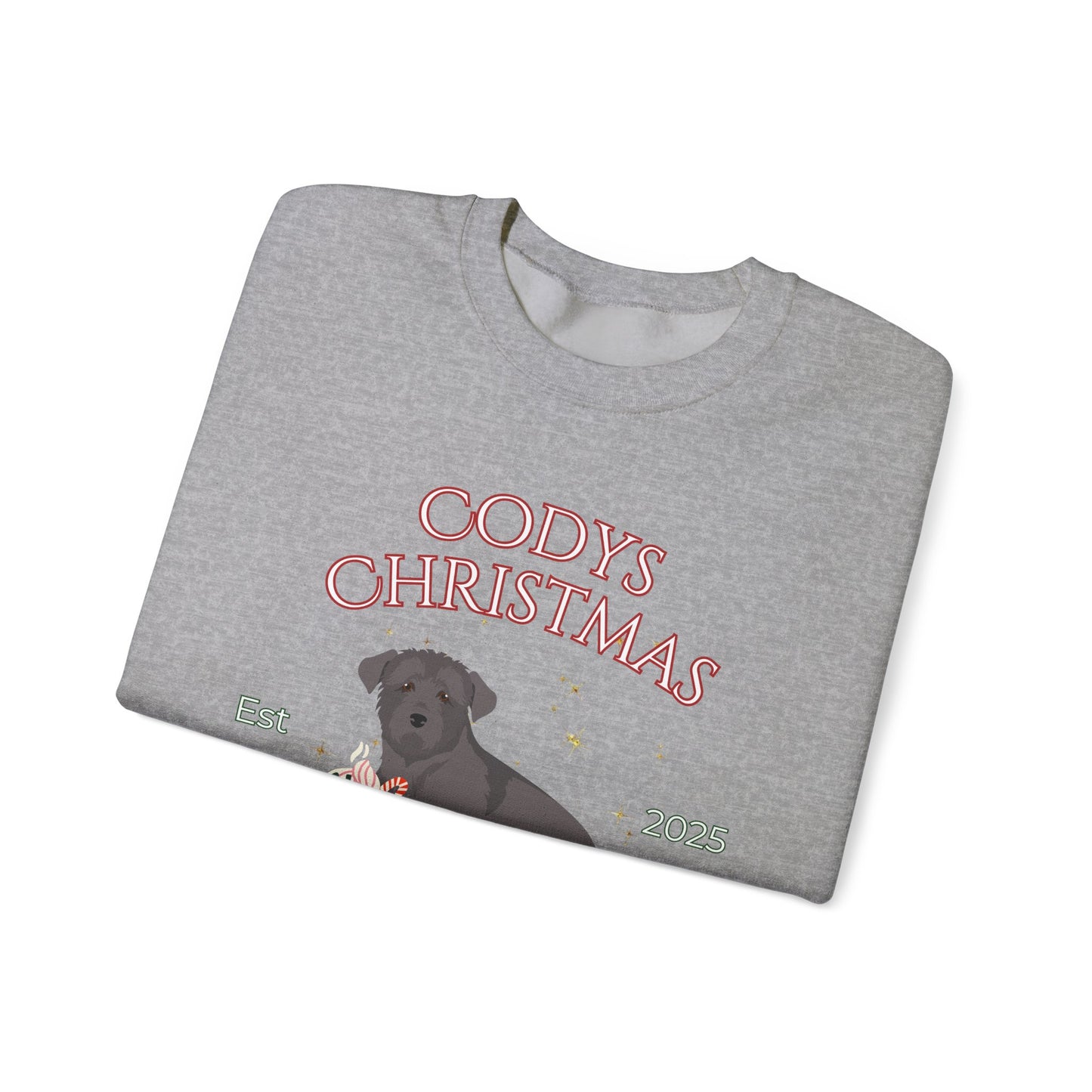 Glen Of Imaal Terrier Dog Christmas Social Club Unisex Heavy Blend Crewneck Sweatshirt Custom Name