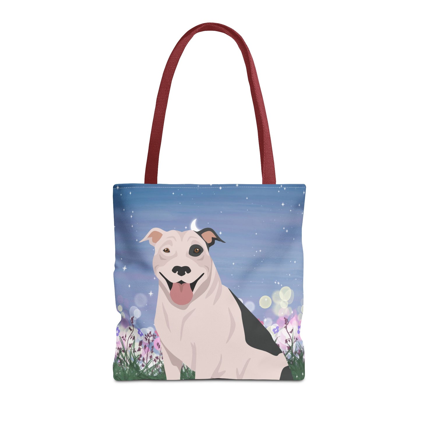 Pit Bull Dog Tote Bag 16x16