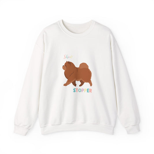 Chow Chow Dog Unisex Heavy Blend Crewneck Sweatshirt