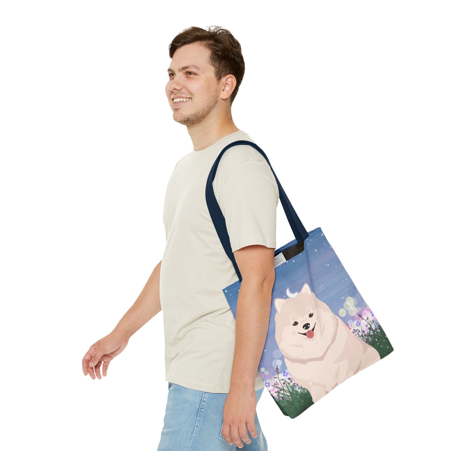 Pomeranian Dog Tote Bag 16x16