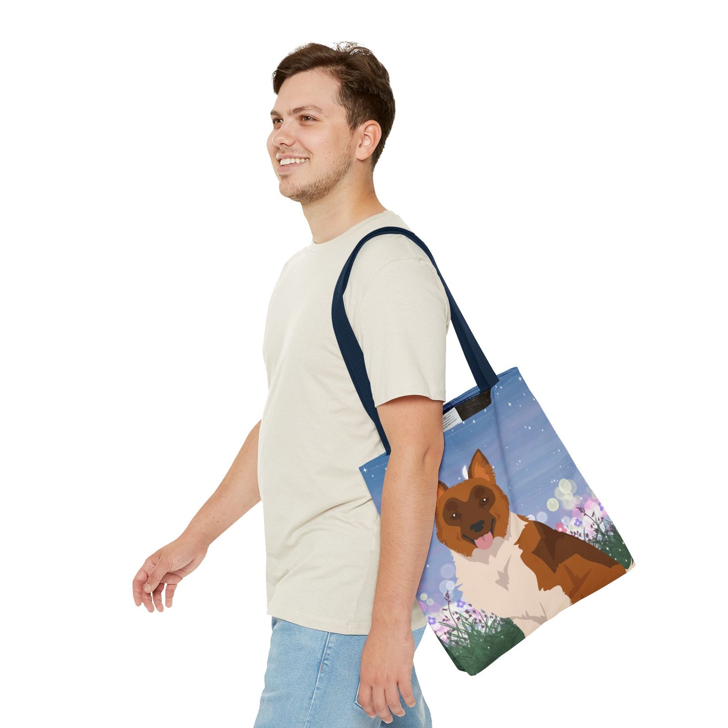 Elo Dog Tote Bag 16x16