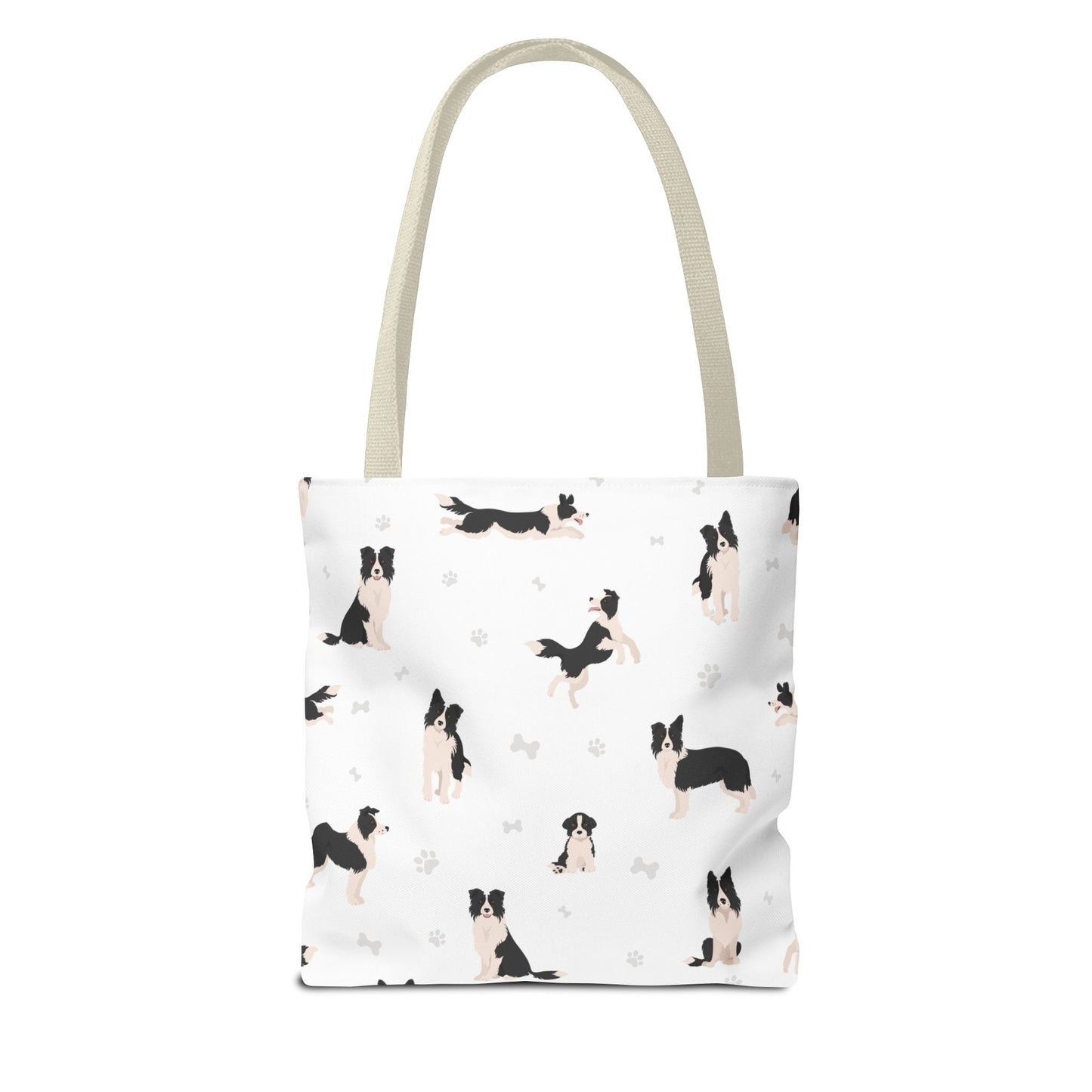 Border Collie Dog Tote Bag, Akita Dog Mom Gift