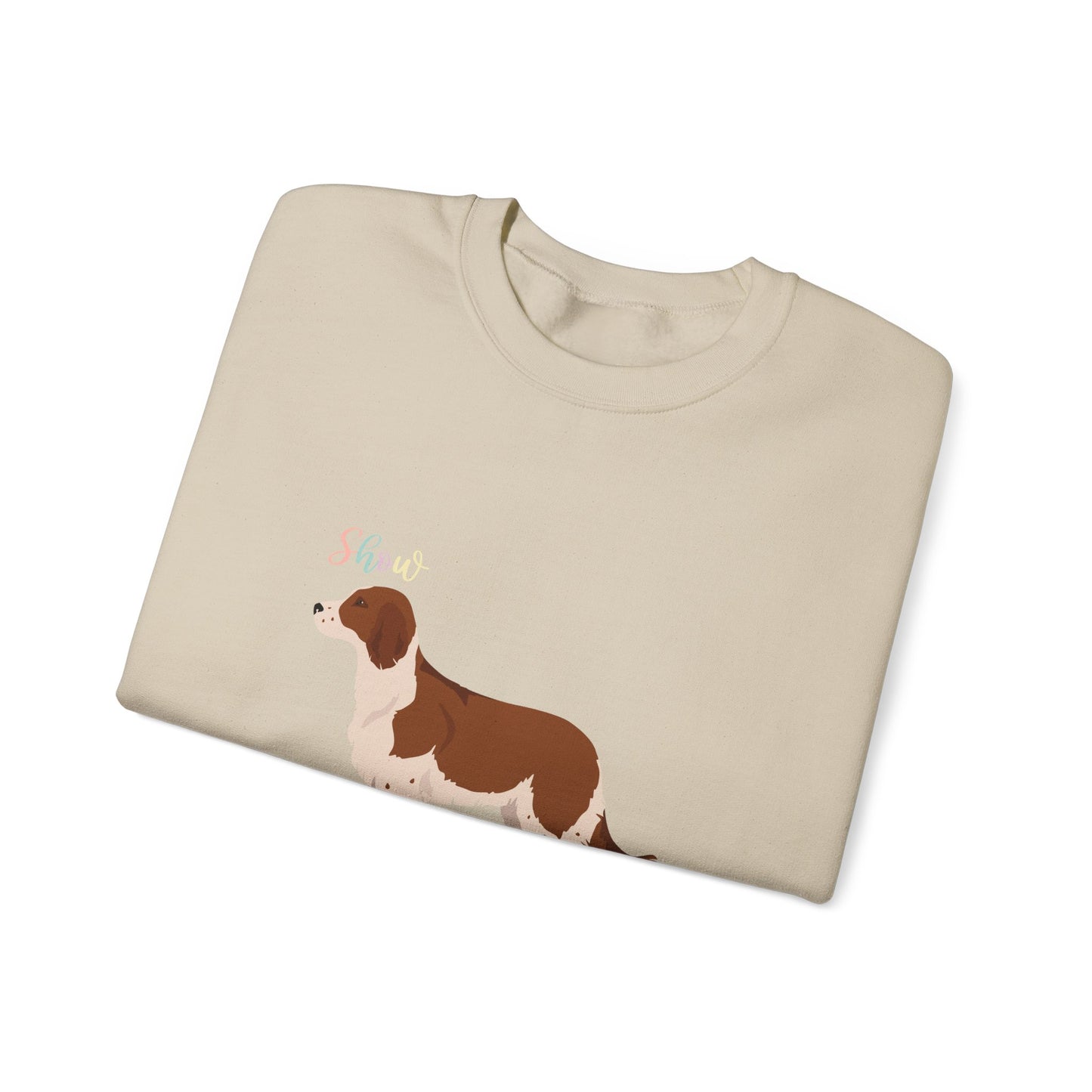 Welsh Springer Spaniel Dog Unisex Heavy Blend Crewneck Sweatshirt
