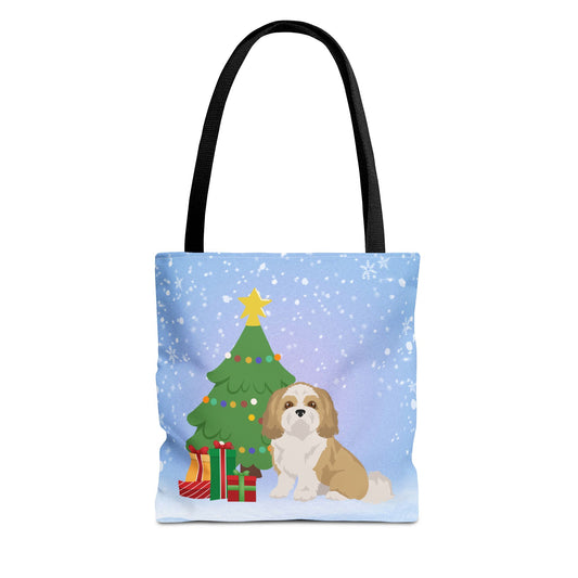 Shih Tzu Dog Tote Bag, Dog Mom Gift