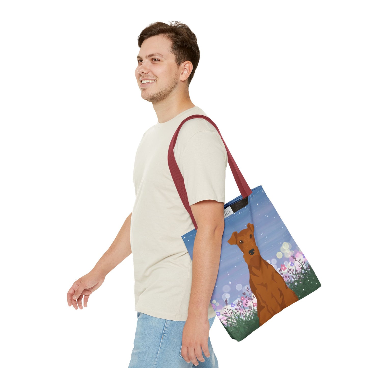 Italian Greyhound Dog Tote Bag 16x16