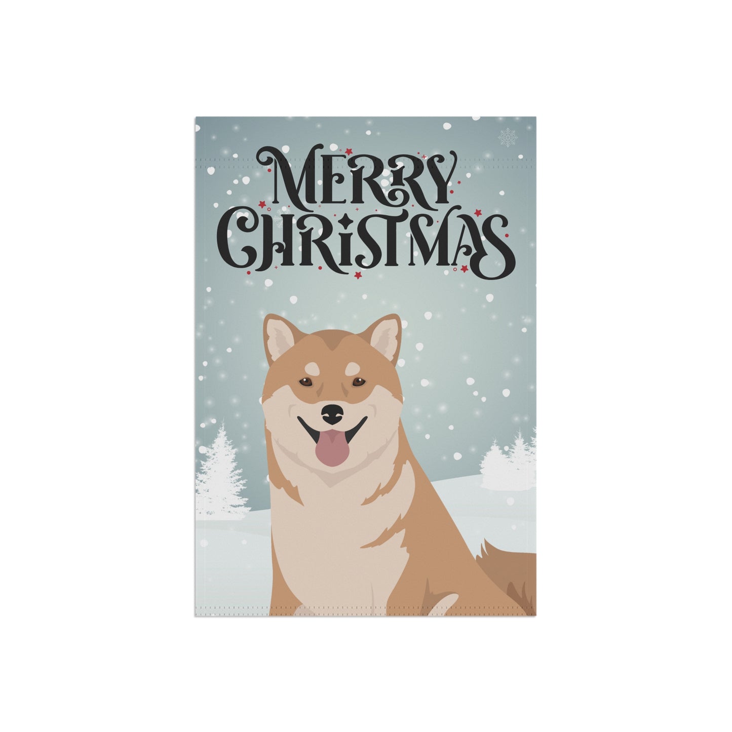Shiba Inu Dog Garden Flag