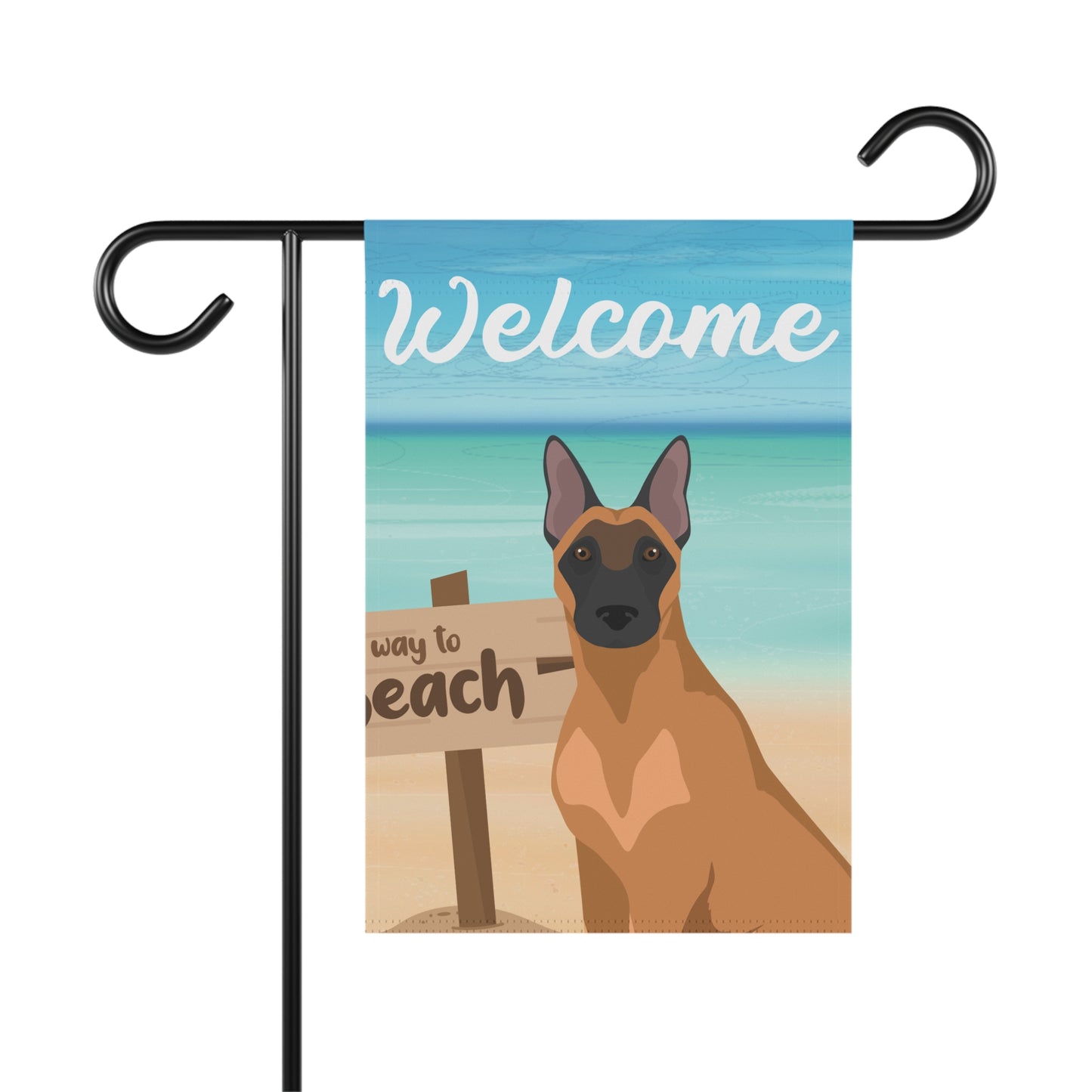 Belgian Malinois Dog Garden Flag