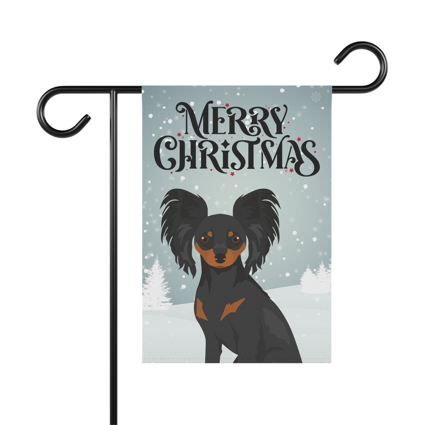Russian Toy Dog Garden Flag
