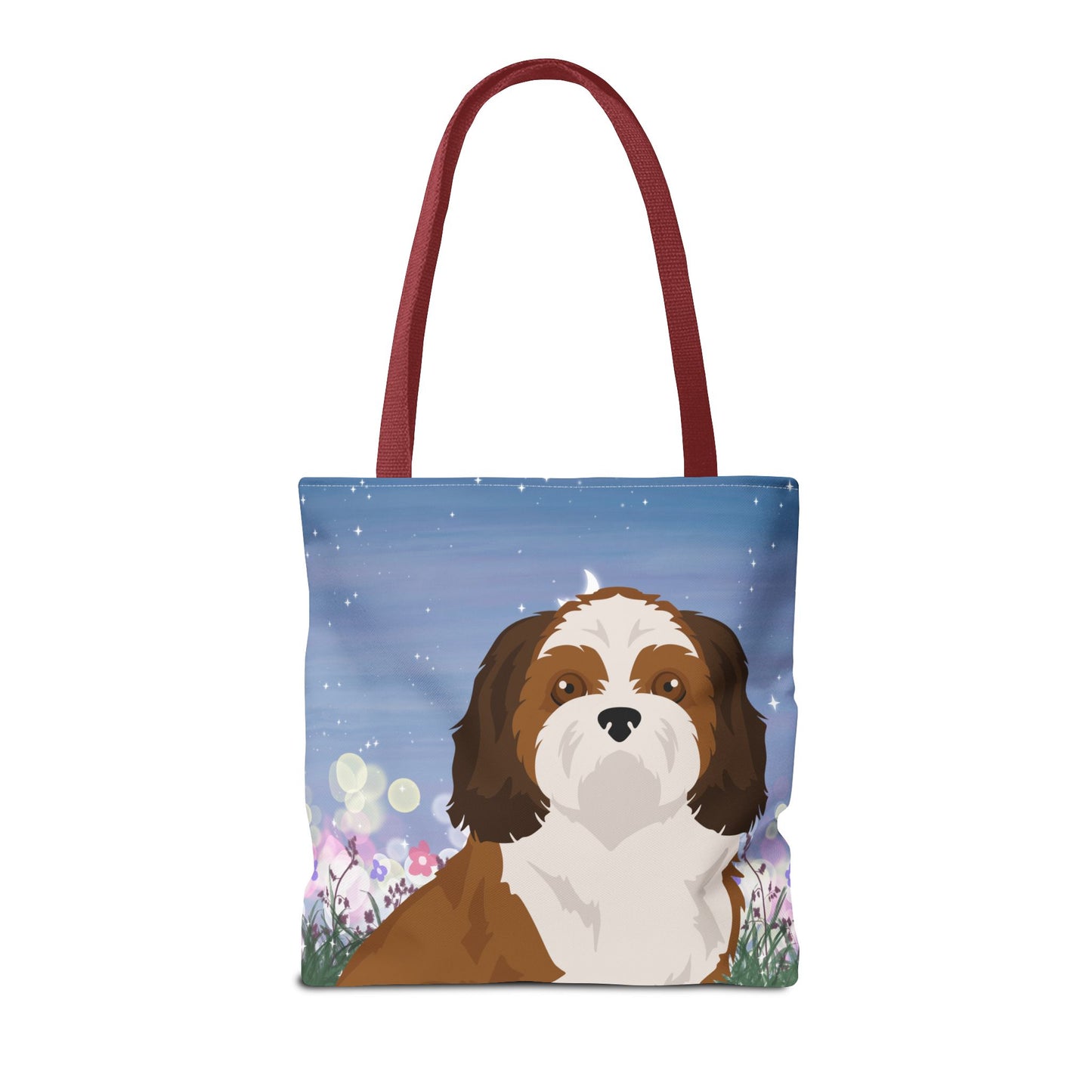 Shih Tzu Dog Tote Bag 16x16