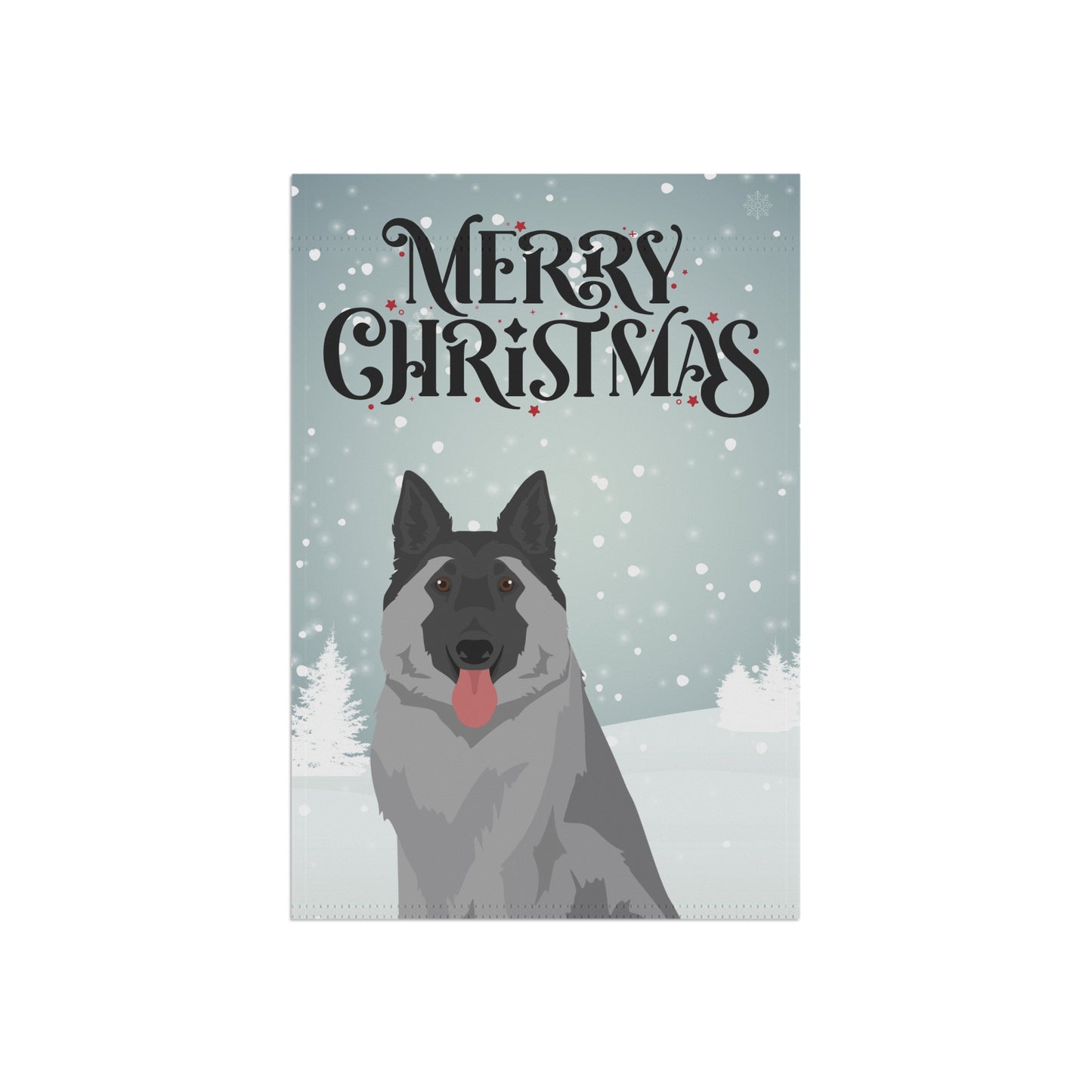 Tervuren Dog Garden Flag