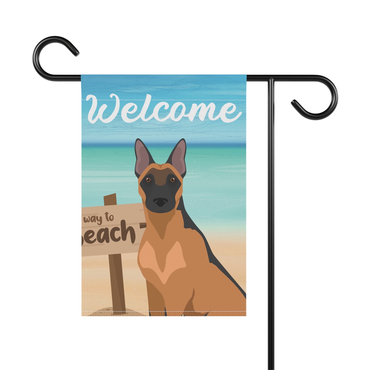 Belgian Malinois Dog Garden Flag