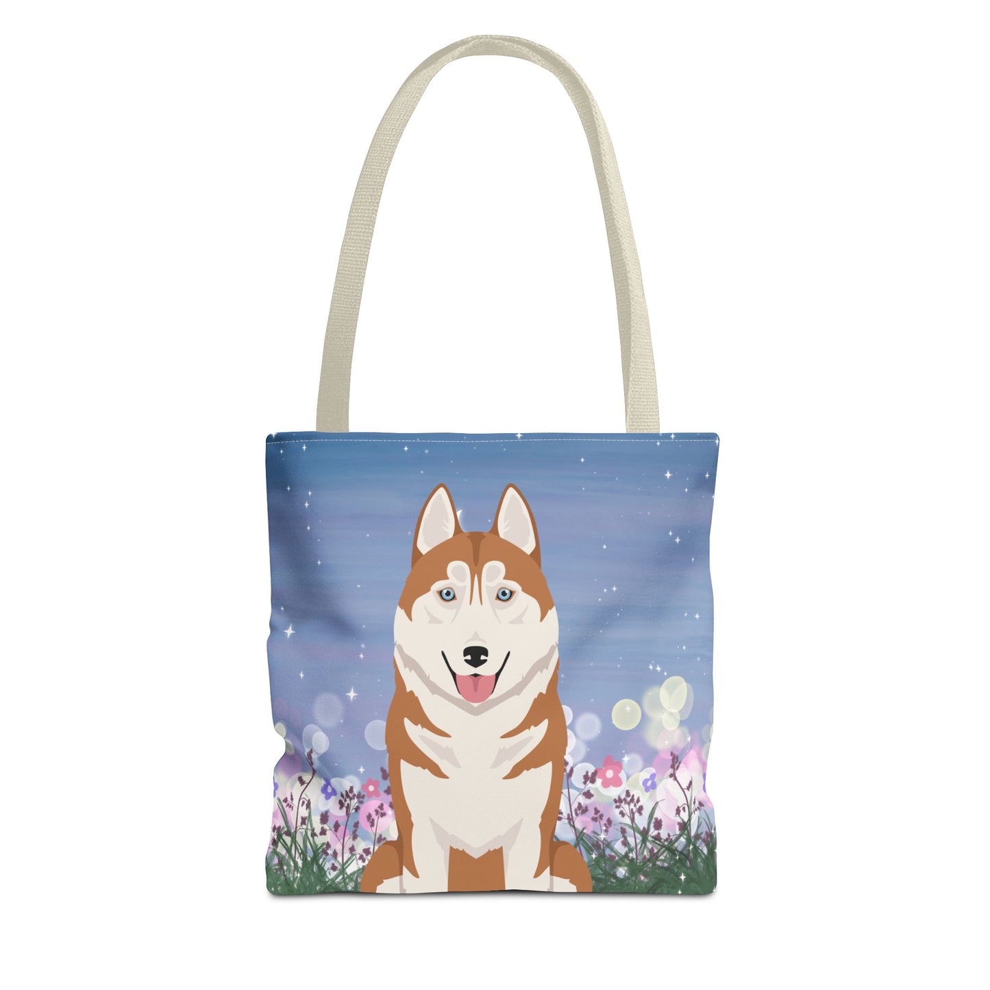 Siberian Husky Dog Tote Bag 13x13