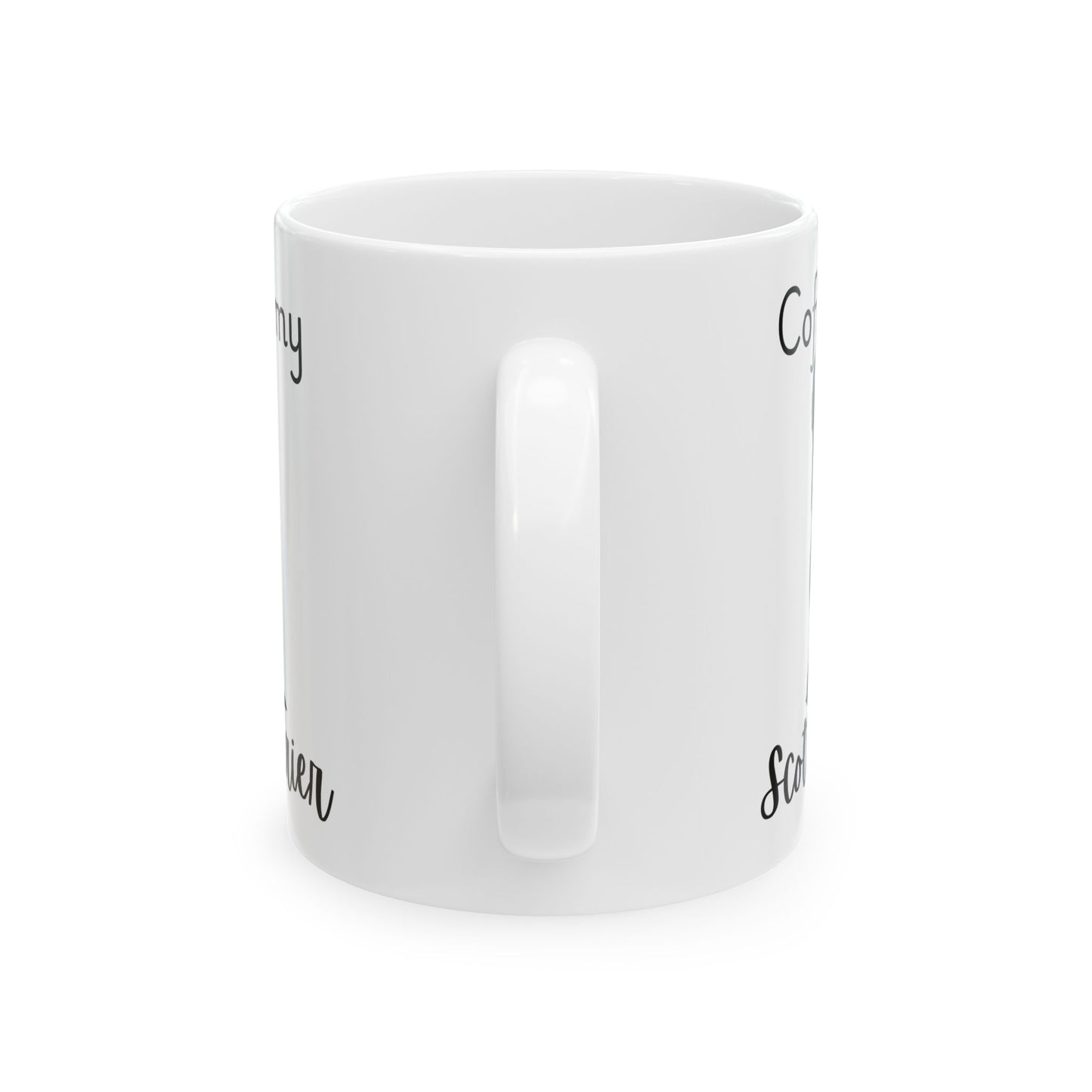 Coffee and My Scottish Terrier Ceramic Mug | Dog Lover Gift, Pet Owner Cup, Cute Mug for Dog Moms, Funny Mug for Coffee Lovers