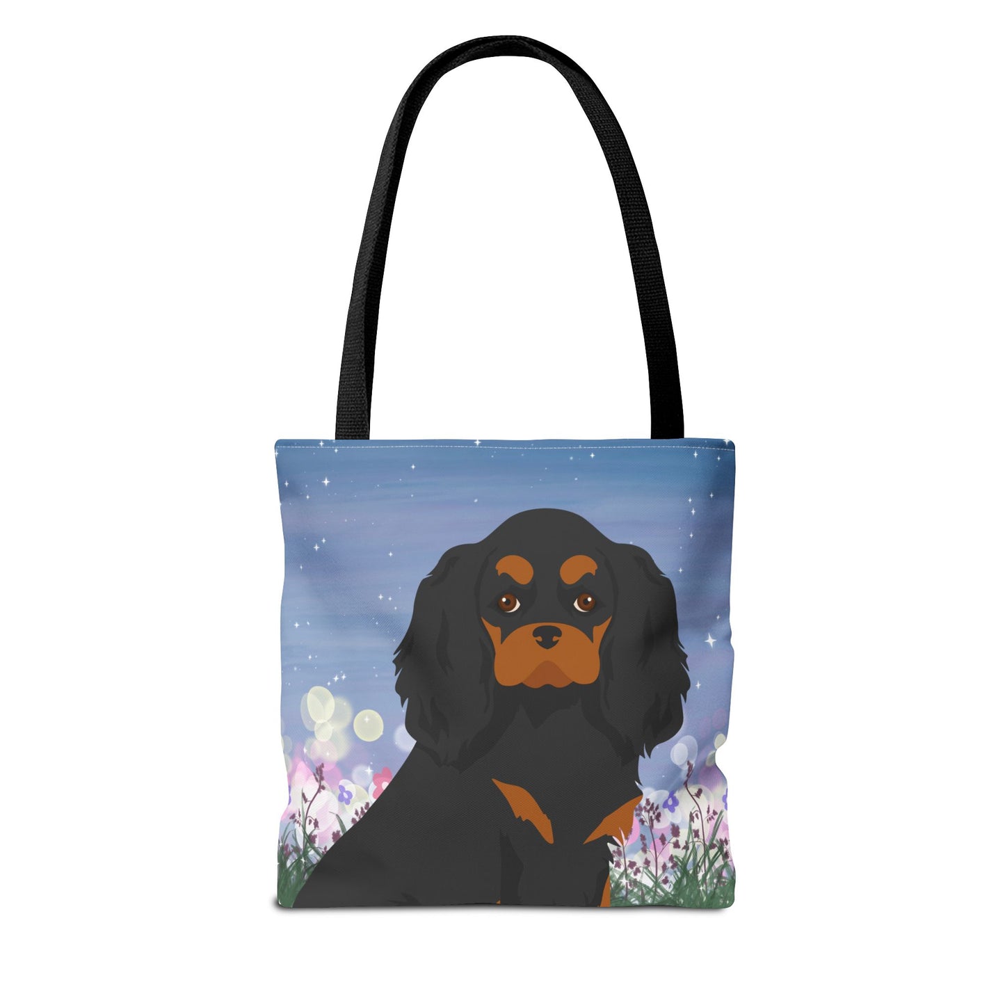 Cavalier King Charles Spaniel Dog Tote Bag 13x13