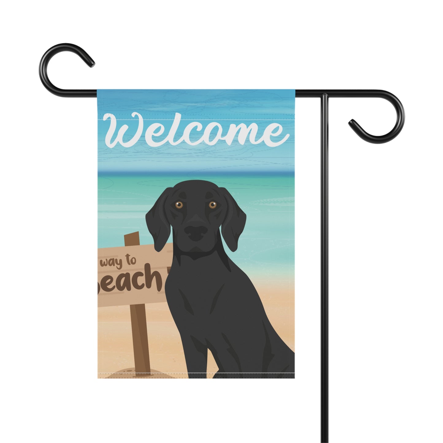 German Shorthaired Pointer Dog Garden Flag