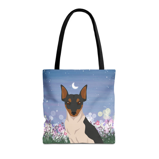 Brazilian Terrier Dog Tote Bag 16x16