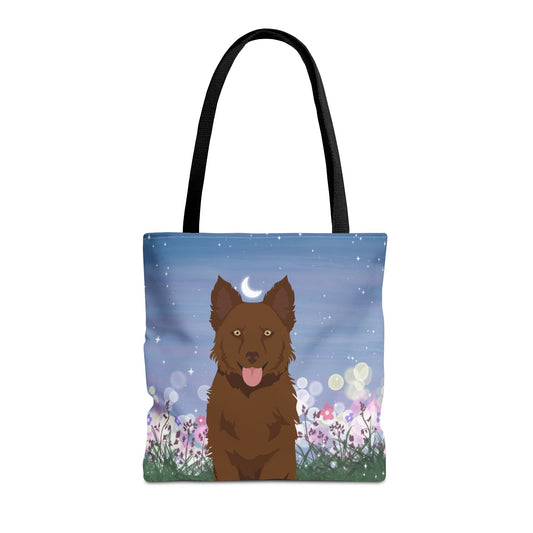 Mudi Dog Tote Bag 16x16
