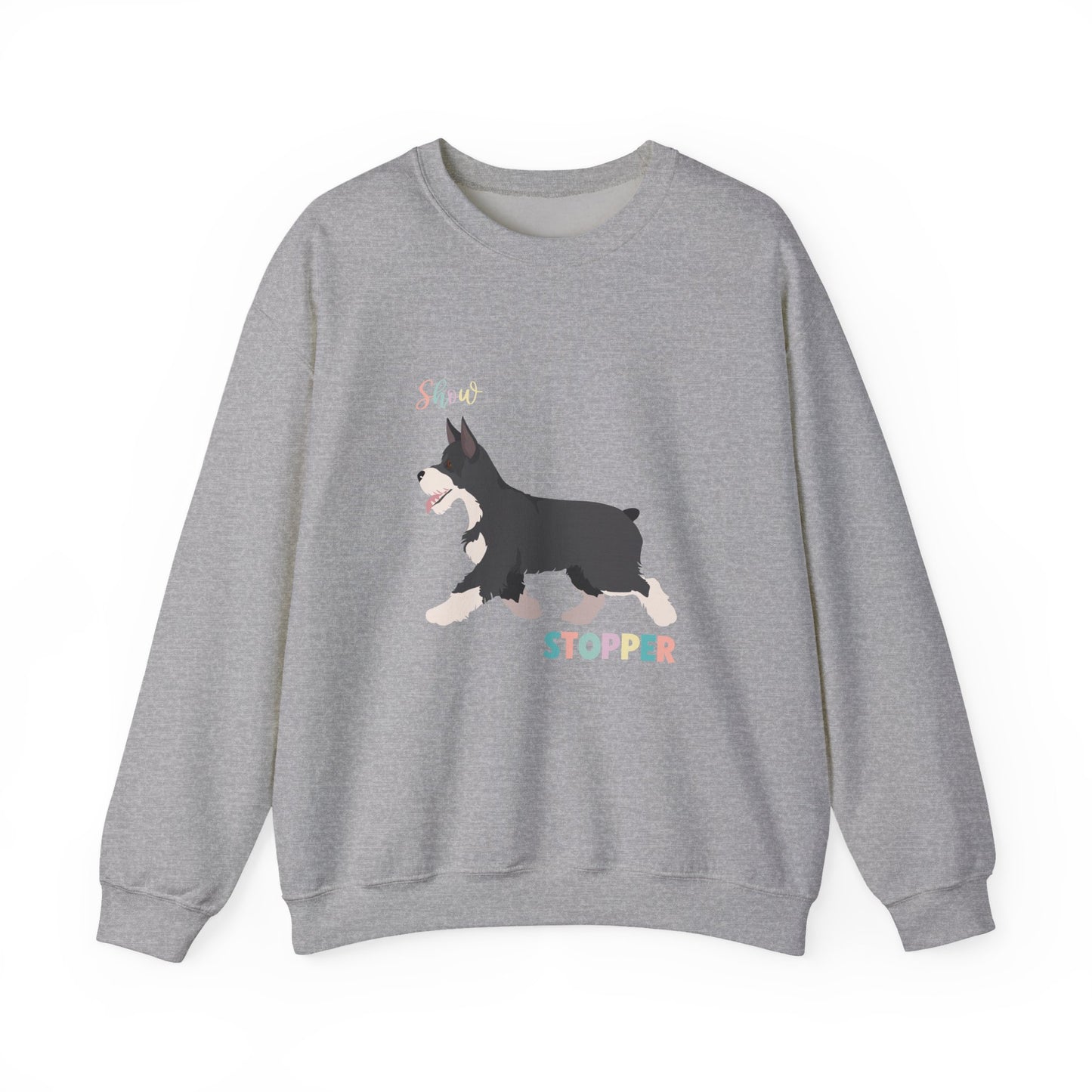 Schnauzer Dog Unisex Heavy Blend Crewneck Sweatshirt