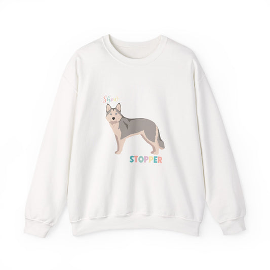 Alaskan Husky Dog Unisex Heavy Blend Crewneck Sweatshirt