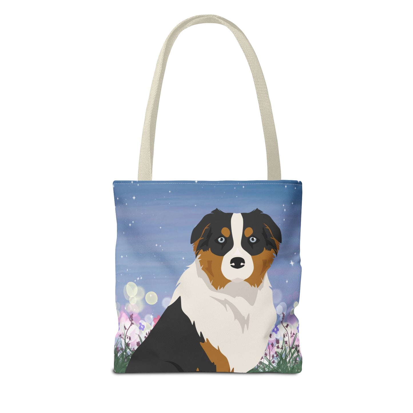 Australian Shepherd  Dog Tote Bag 13x13