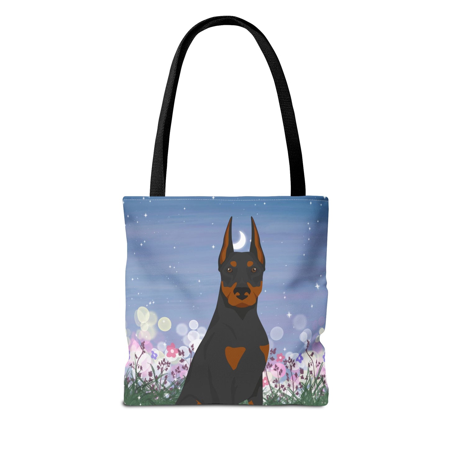 Dobermann Pinscher Dog Tote Bag 13x13