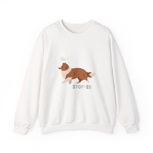 Shetland Sheepdog Dog Unisex Heavy Blend Crewneck Sweatshirt