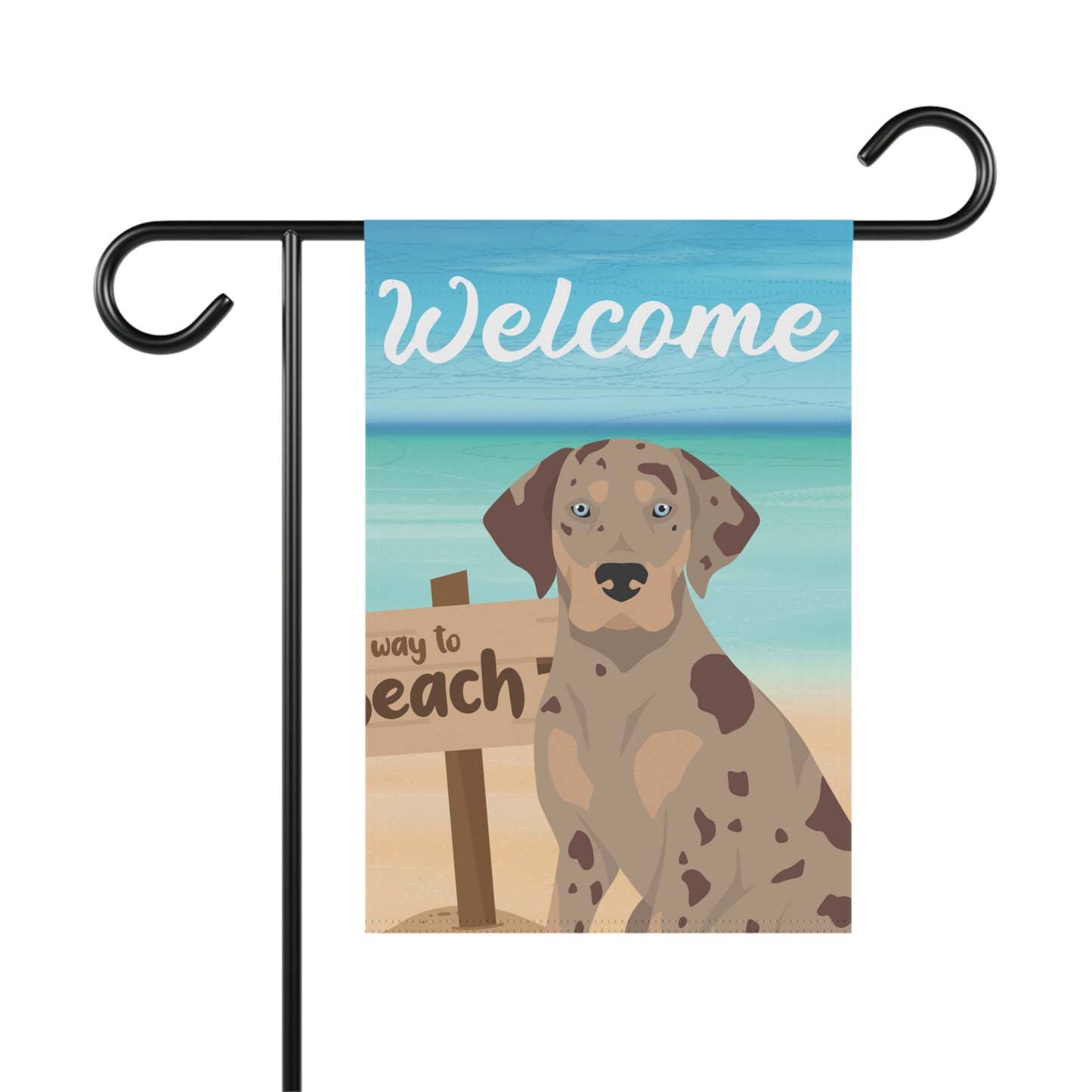 Catahoula Leopard Dog Dog Garden Flag